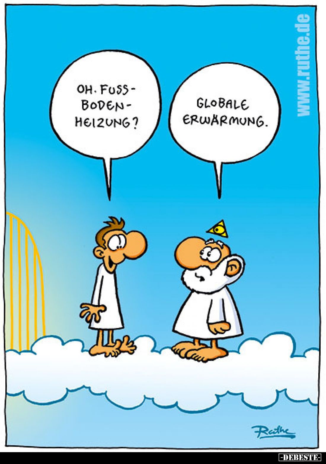Oh. Fussbodenheizung?
-
Globale Erwärmung.