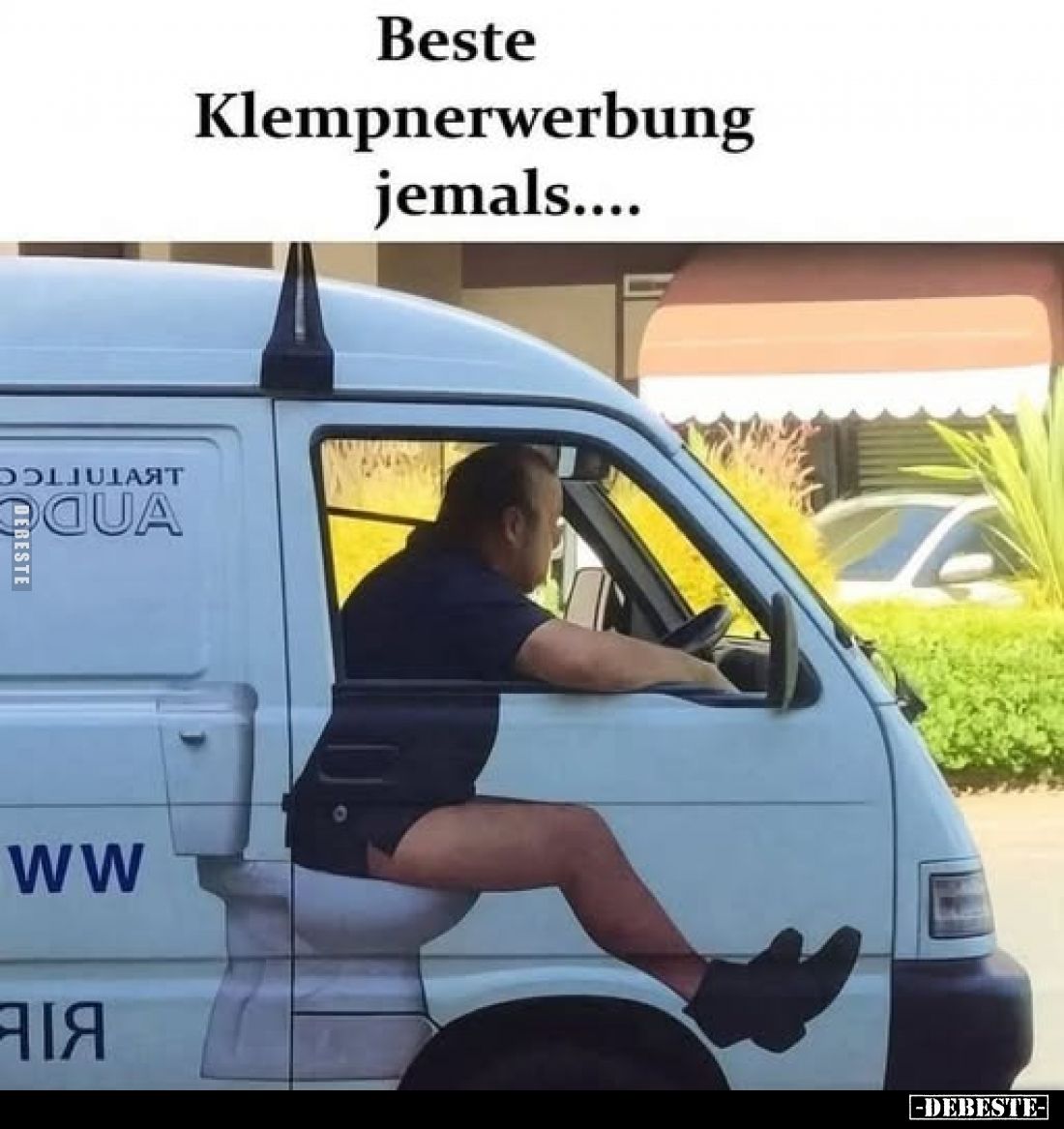 Beste Klempnerwerbung jemals....