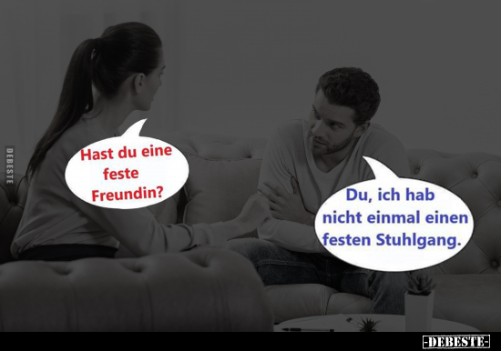 Hast du eine feste Freundin?.. - Lustige Bilder | DEBESTE.de