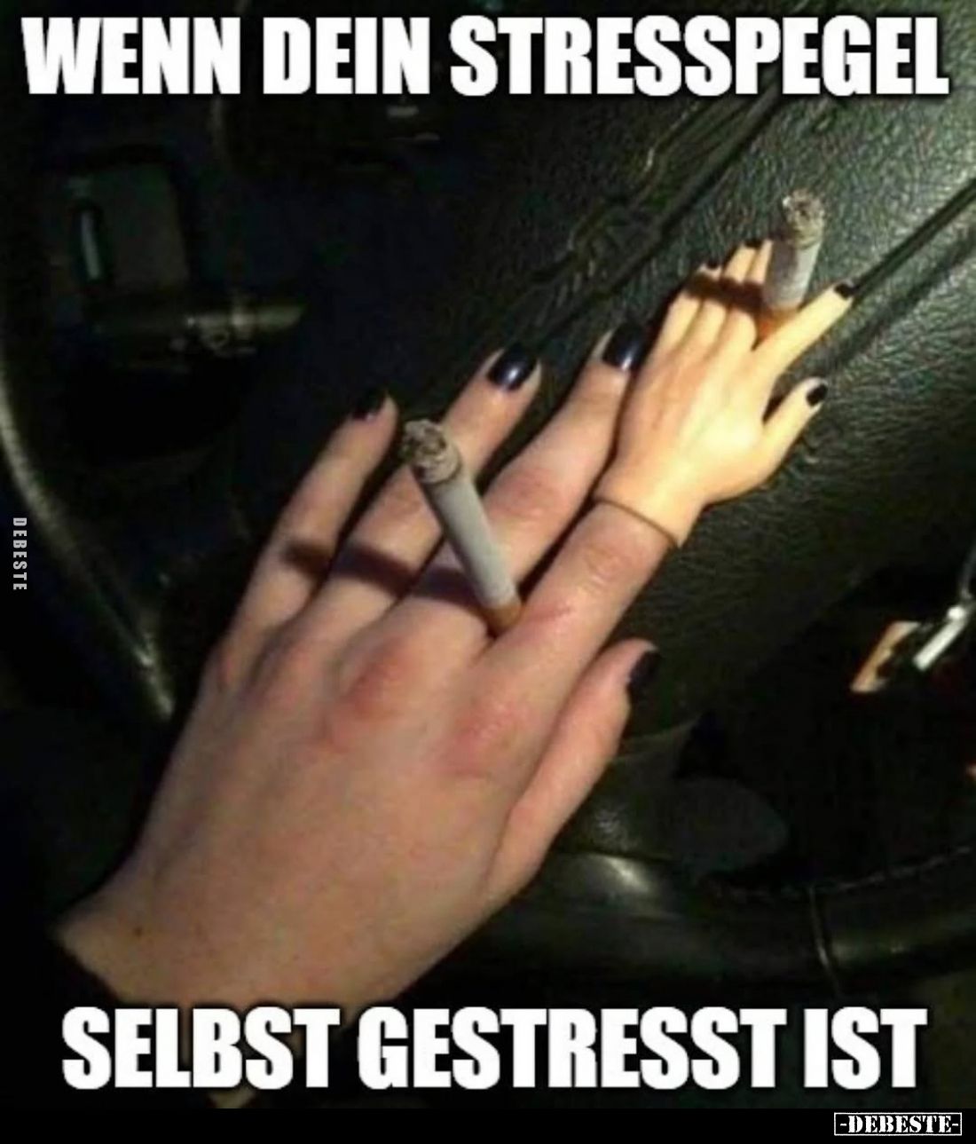 Wenn dein Stresspegel
selbst gestresst ist.