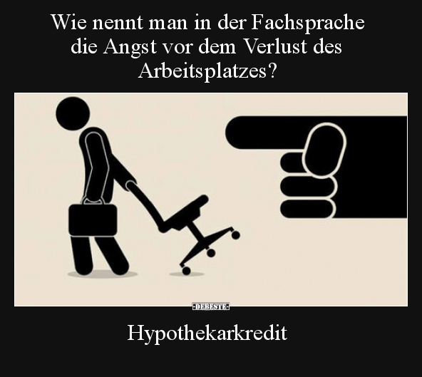 Wie nennt man in der Fachsprache die Angst vor dem Verlust.. - Lustige Bilder | DEBESTE.de