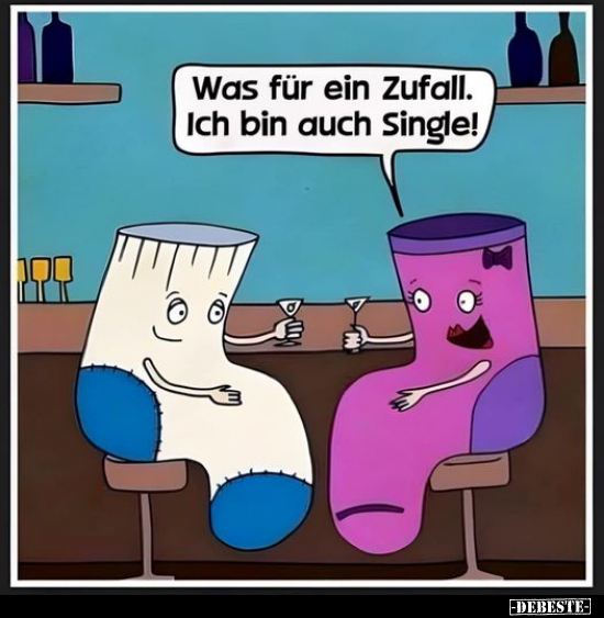 Was für ein Zufall. Ich bin auch Single!.. - Lustige Bilder | DEBESTE.de