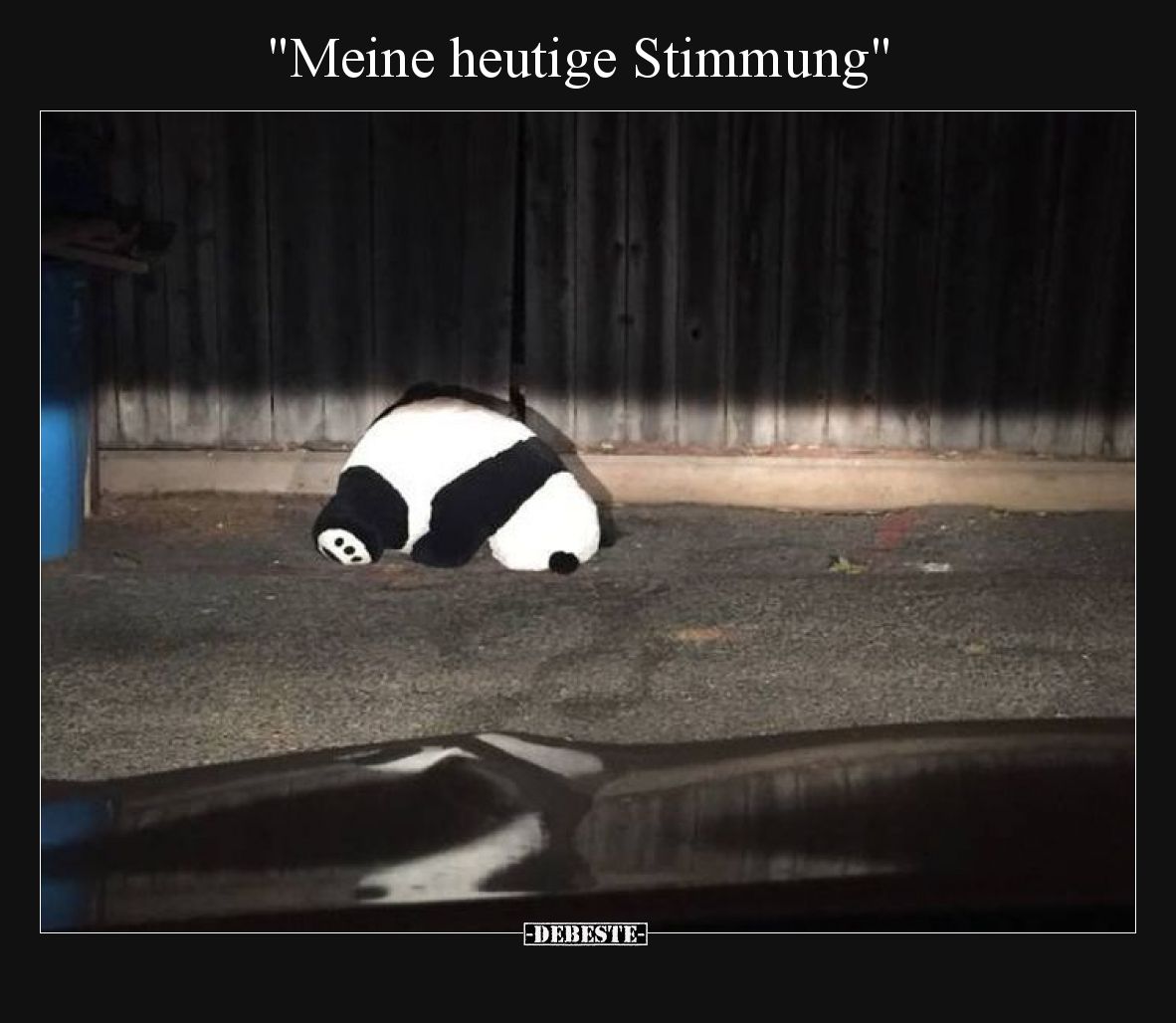 Meine heutige Stimmung