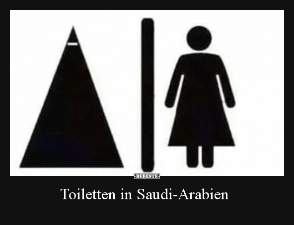 Toiletten in Saudi-Arabien.. - Lustige Bilder | DEBESTE.de