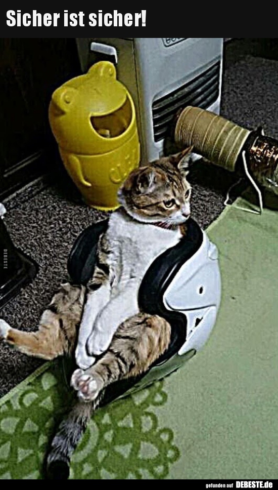 Sicher ist sicher!..