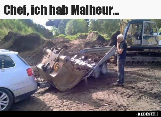 Chef, ich hab Malheur... - Lustige Bilder | DEBESTE.de