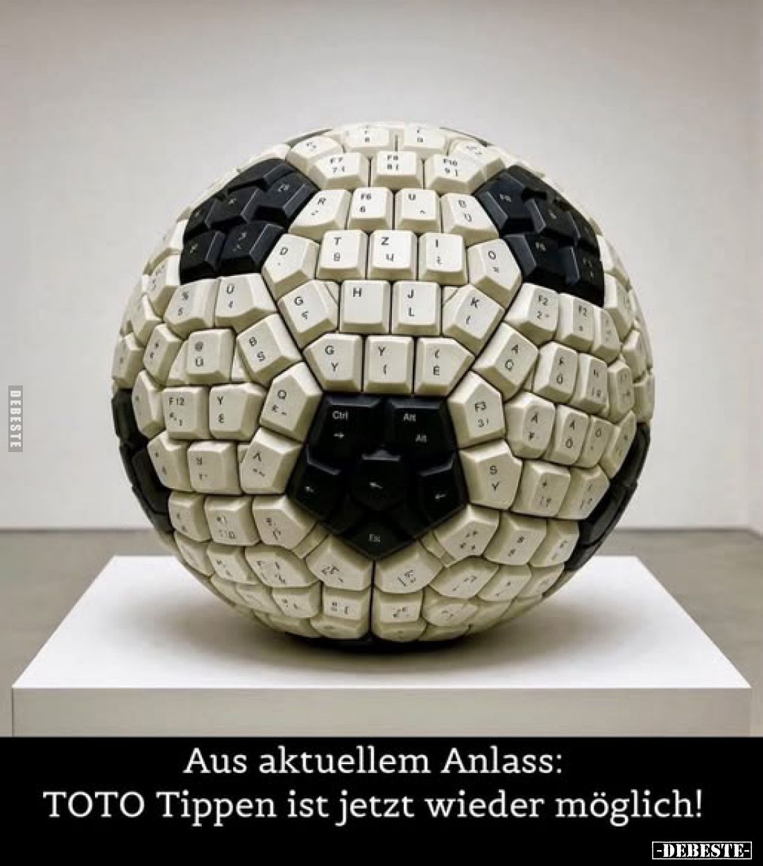 Aus aktuellem Anlass:
TOTO Tippen ist jetzt wieder möglich!