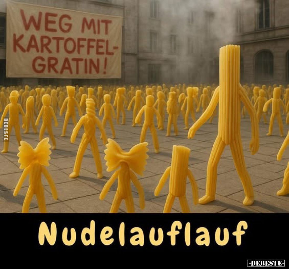 Nudelauflauf.