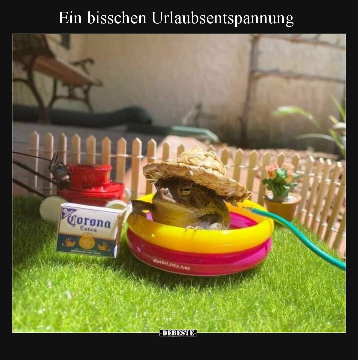 Ein bisschen Urlaubsentspannung.. - Lustige Bilder | DEBESTE.de