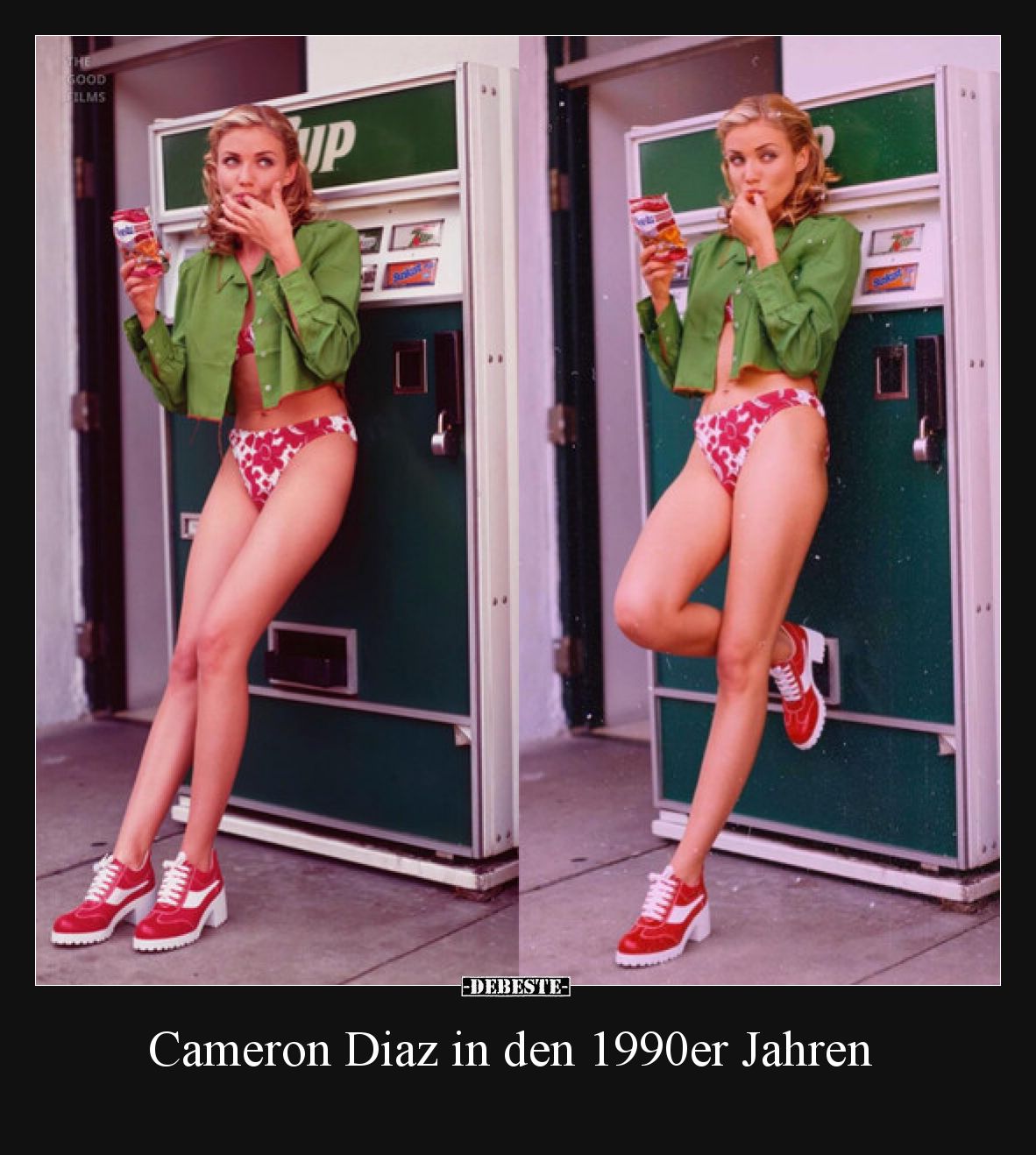 Cameron Diaz in den 1990er Jahren