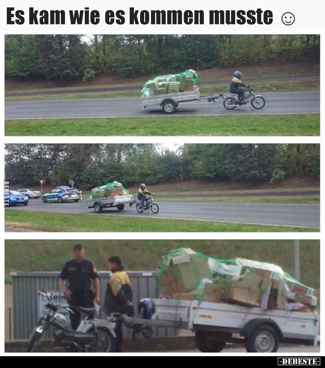 Es kam wie es kommen musste.