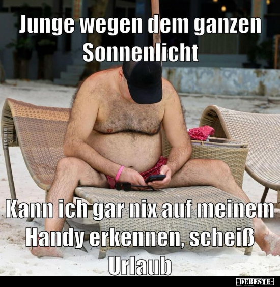 Junge wegen dem ganzen Sonnenlicht.. - Lustige Bilder | DEBESTE.de