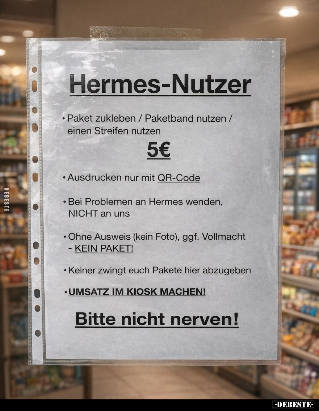 Hermes-Nutzer.. - Lustige Bilder | DEBESTE.de