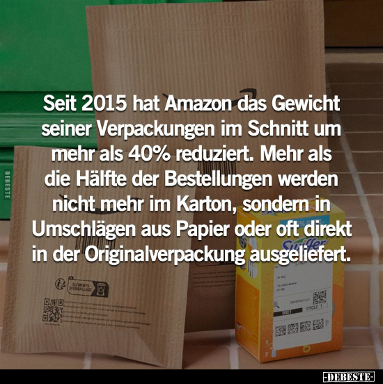 Amazon, Gewicht