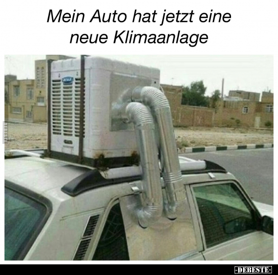 Mein Auto hat jetzt eine neue Klimaanlage.. - Lustige Bilder | DEBESTE.de