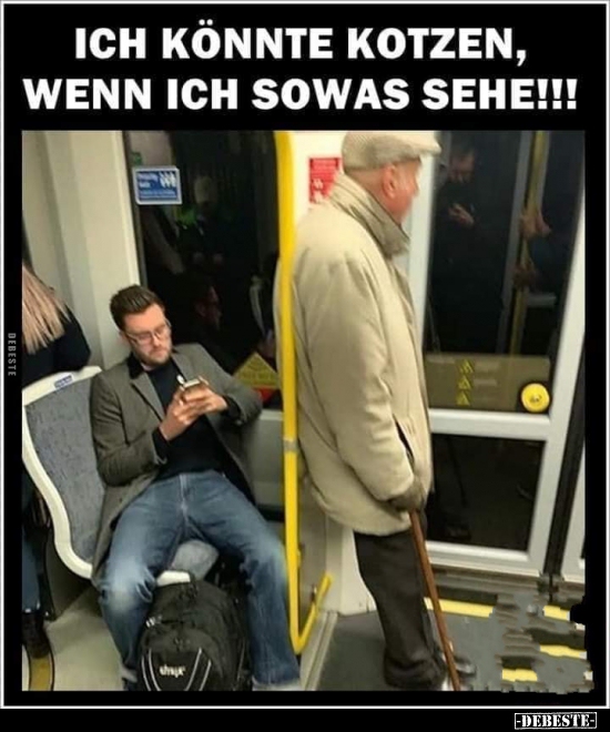 Ich könnte kotzen, wenn ich sowas sehe! - Lustige Bilder | DEBESTE.de