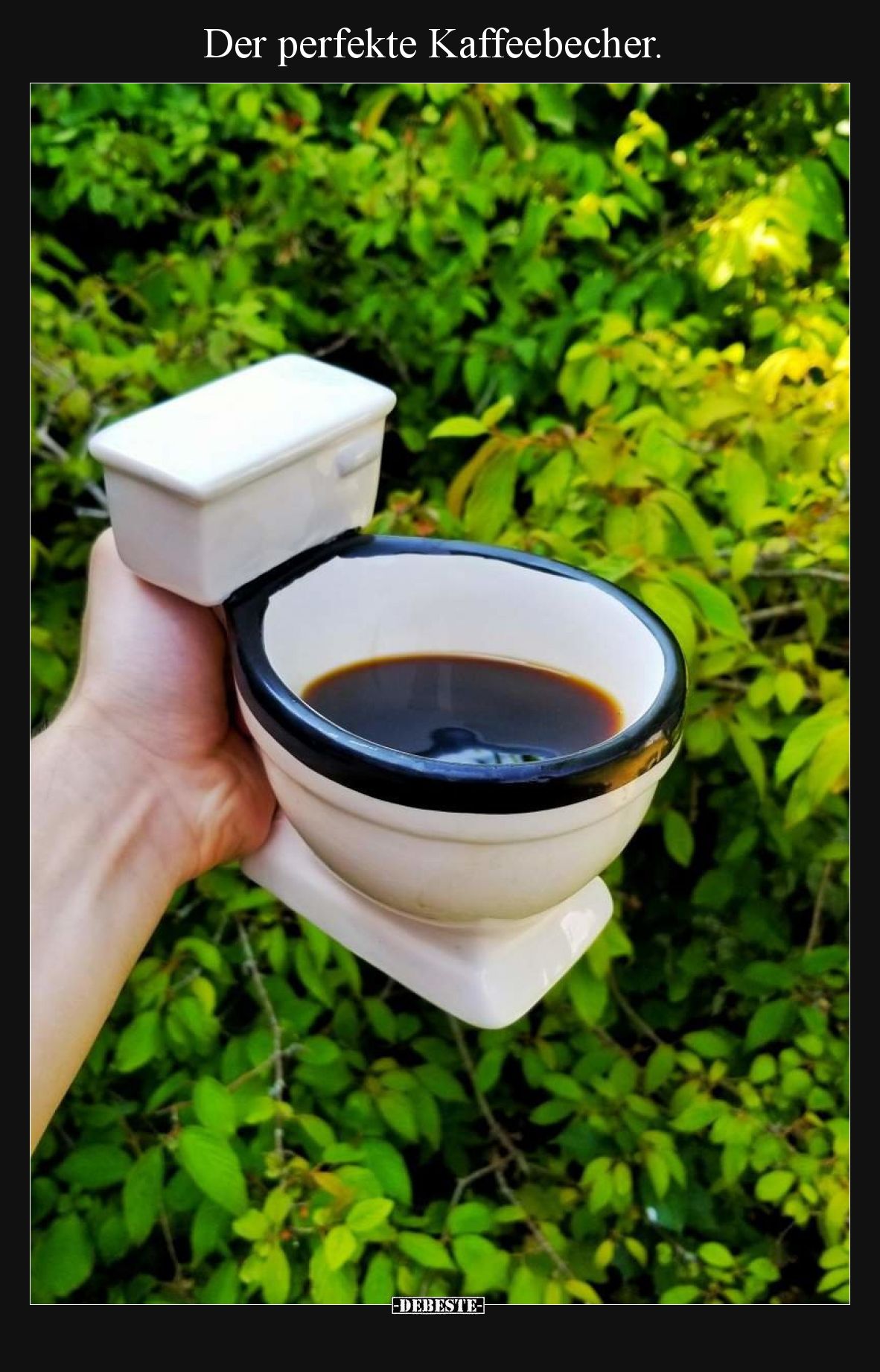 Der perfekte Kaffeebecher... - Lustige Bilder | DEBESTE.de