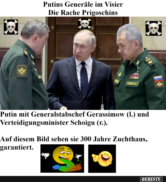 Putin im Kreise seiner Lieblingskumpel - Lustige Bilder | DEBESTE.de