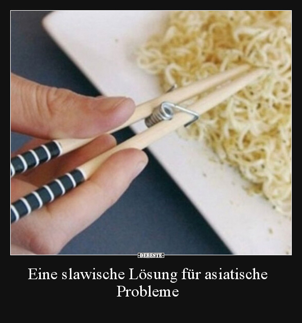 Eine slawische Lösung für asiatische Probleme.. - Lustige Bilder | DEBESTE.de