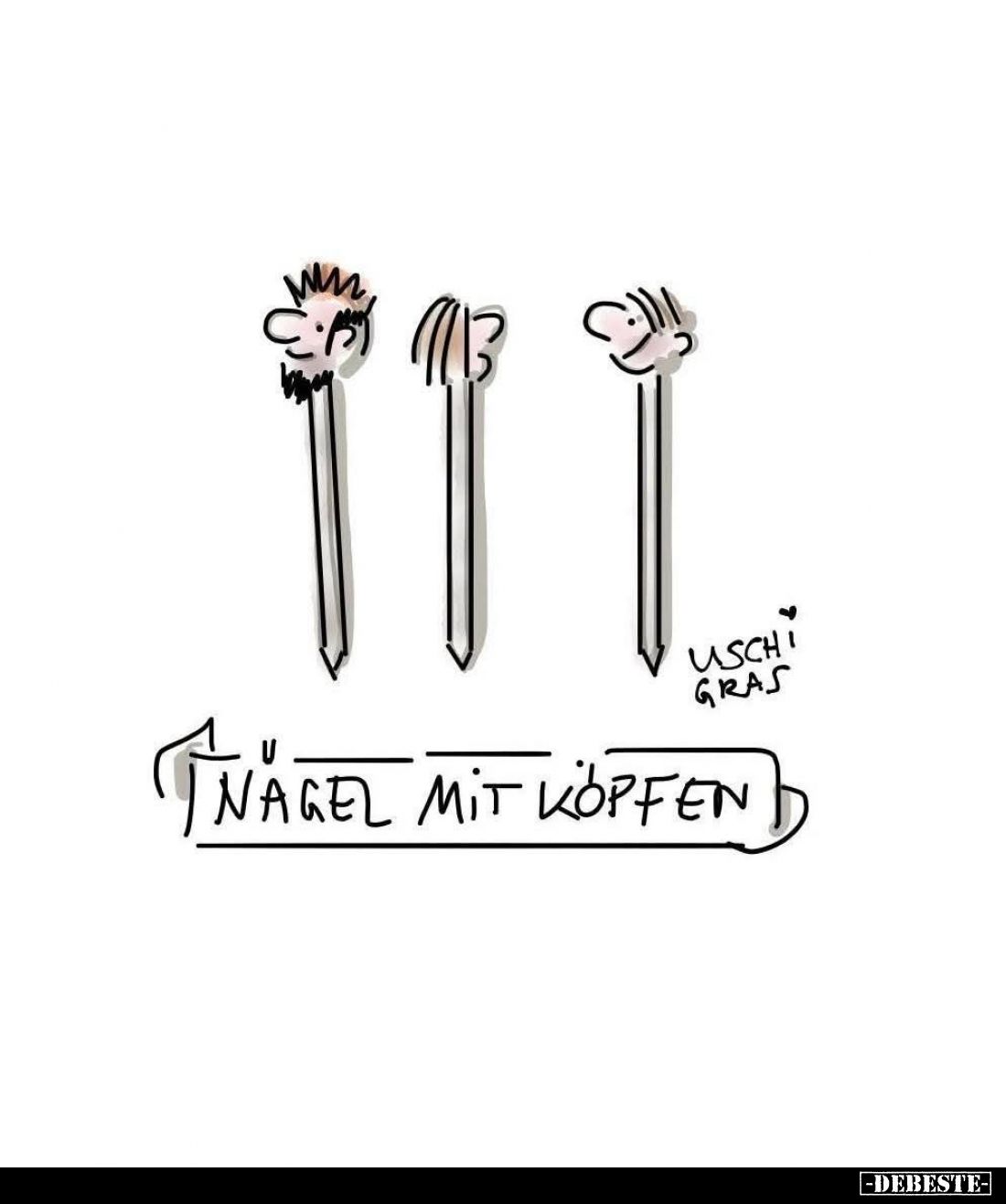 Nägel mit Köpfen