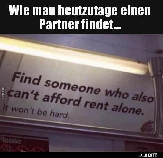 Wie man heutzutage einen Partner findet... - Lustige Bilder | DEBESTE.de