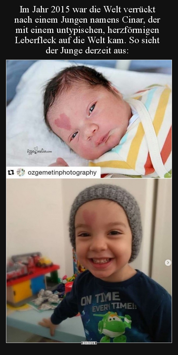 Im Jahr 2015 war die Welt verrückt nach einem Jungen..