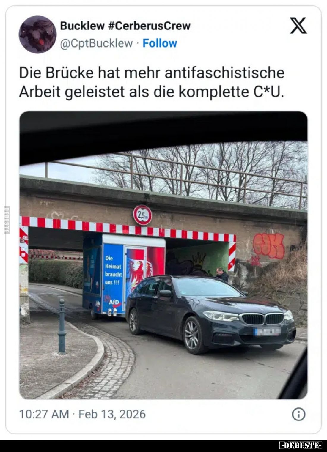 Die Brücke hat mehr antifaschistische Arbeit geleistet als die komplette