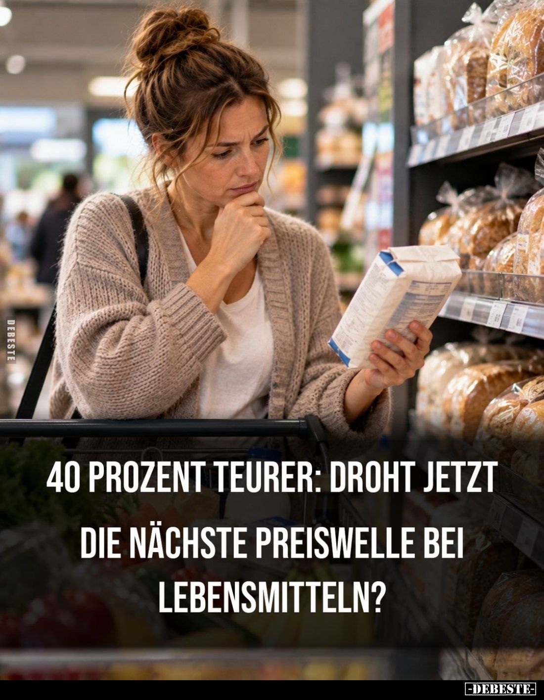40 Prozent teurer: Droht jetzt die nächste Preiswelle bei Lebensmitteln?