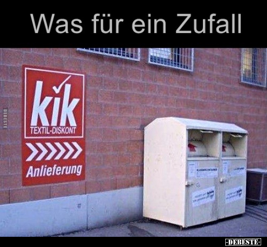 Was für ein Zufall.. - Lustige Bilder | DEBESTE.de