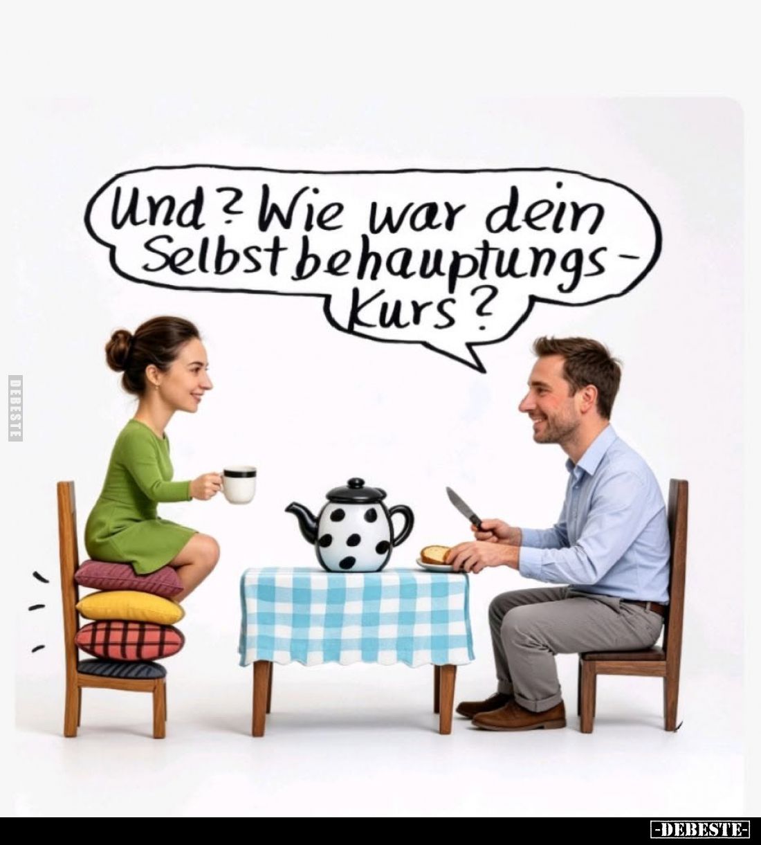 Und? Wie war dein Selbstbehauptungskurs?