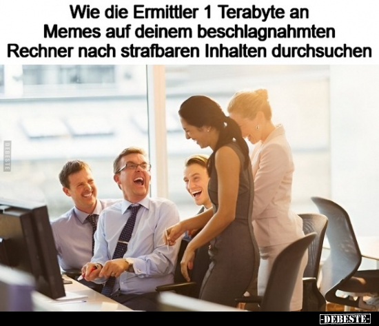 Wie die Ermittler 1 Terabyte an Memes.. - Lustige Bilder | DEBESTE.de