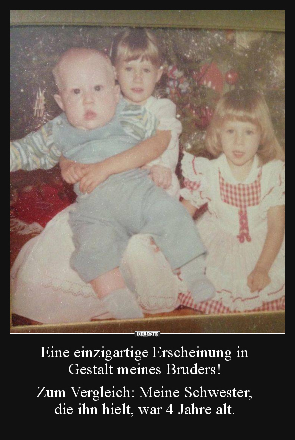 Eine einzigartige Erscheinung in Gestalt meines Bruders!..