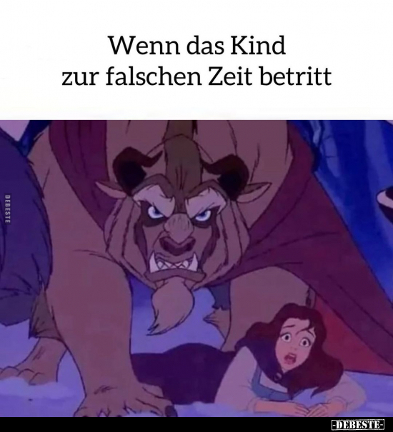 Wenn das Kind zur falschen Zeit betritt.. - Lustige Bilder | DEBESTE.de