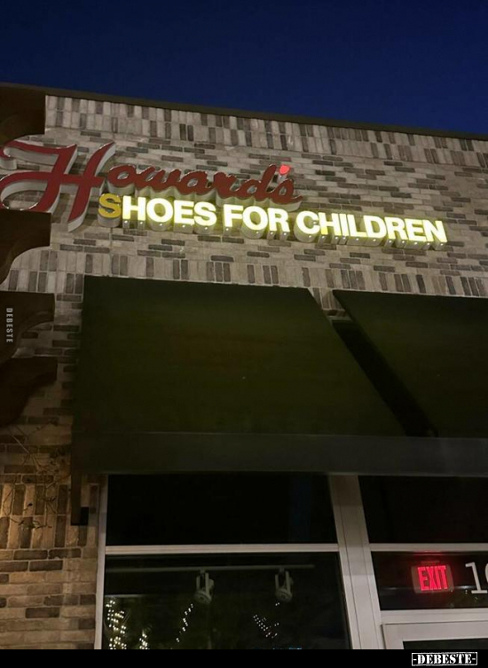 SHOES FOR CHILDREN