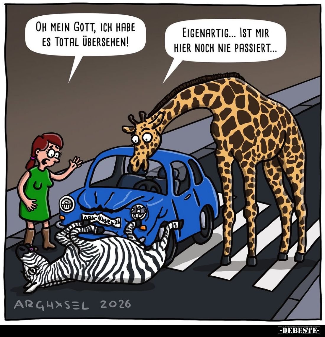 Oh mein Gott, ich habe es total übersehen! -
Eigenartig... Ist mir hier noch nie passiert...