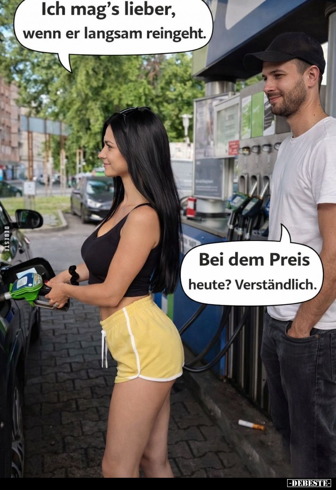 Ich mag's lieber, wenn er langsam reingeht.
-
Bei dem Preis heute? Verständlich.