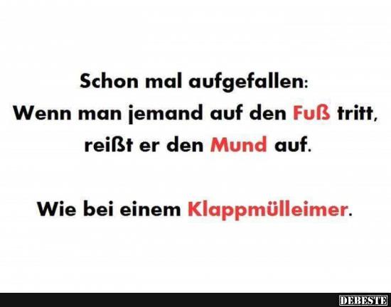 Schon mal aufgefallen..