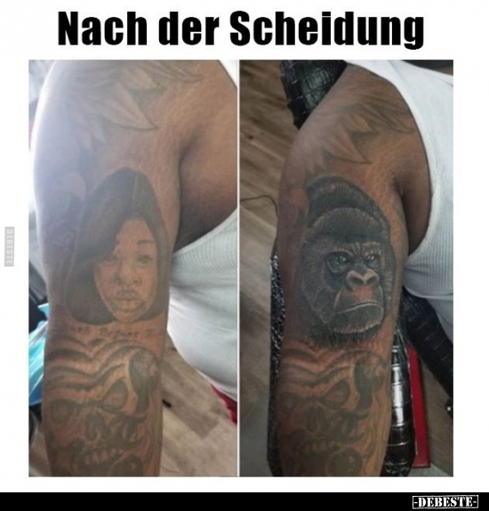 Nach der Scheidung.