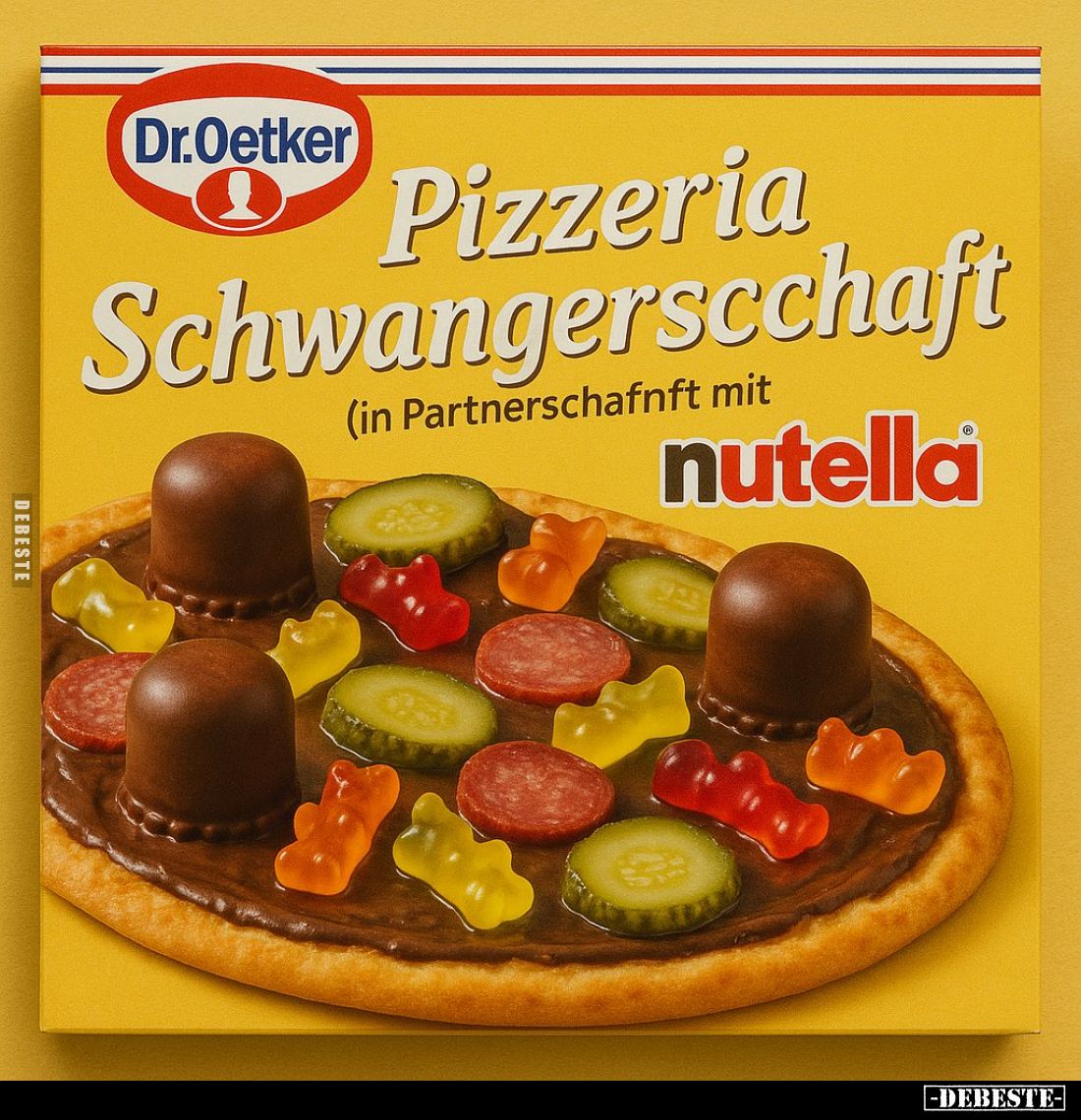 Pizzeria Schwangerscchaft.
