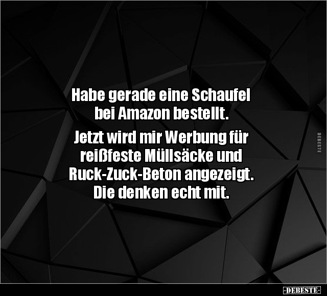 Habe gerade eine Schaufel bei Amazon bestellt.. - Lustige Bilder | DEBESTE.de