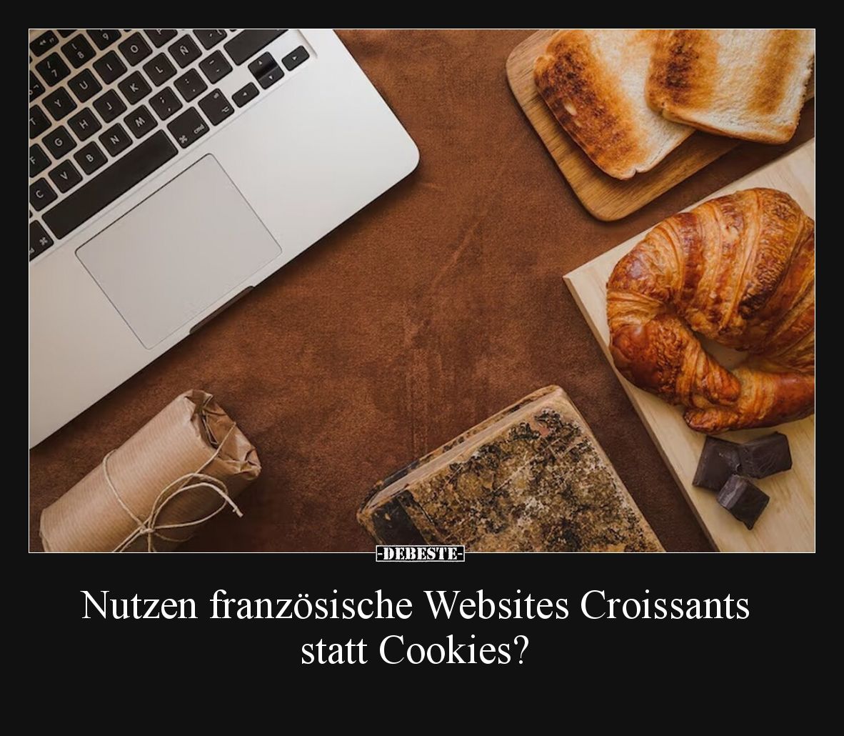 Nutzen französische Websites Croissants statt Cookies?