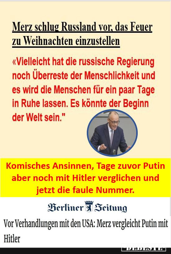 Merz weiß nicht was er will - Lustige Bilder | DEBESTE.de