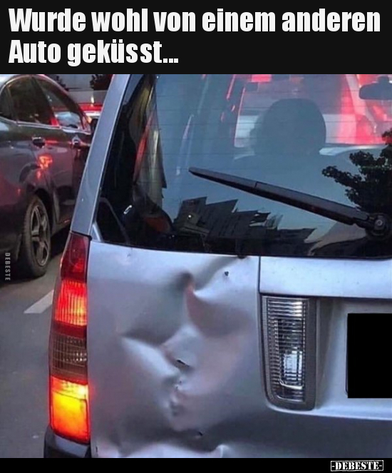 Wurde wohl von einem anderen Auto geküsst