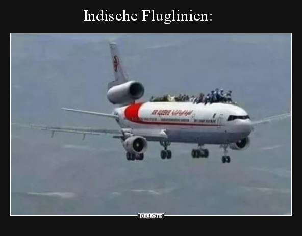 Indische Fluglinien.. - Lustige Bilder | DEBESTE.de