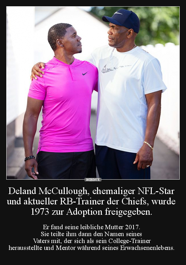 Deland McCullough, ehemaliger NFL-Star und aktueller.. - Lustige Bilder | DEBESTE.de