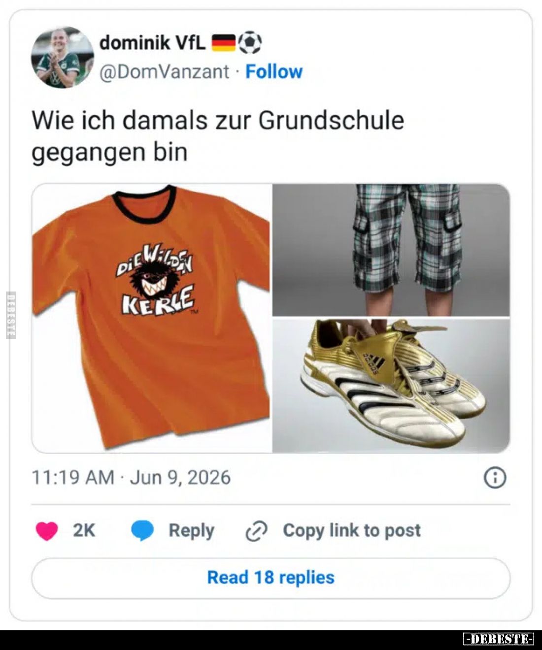 Wie ich damals zur Grundschule gegangen bin