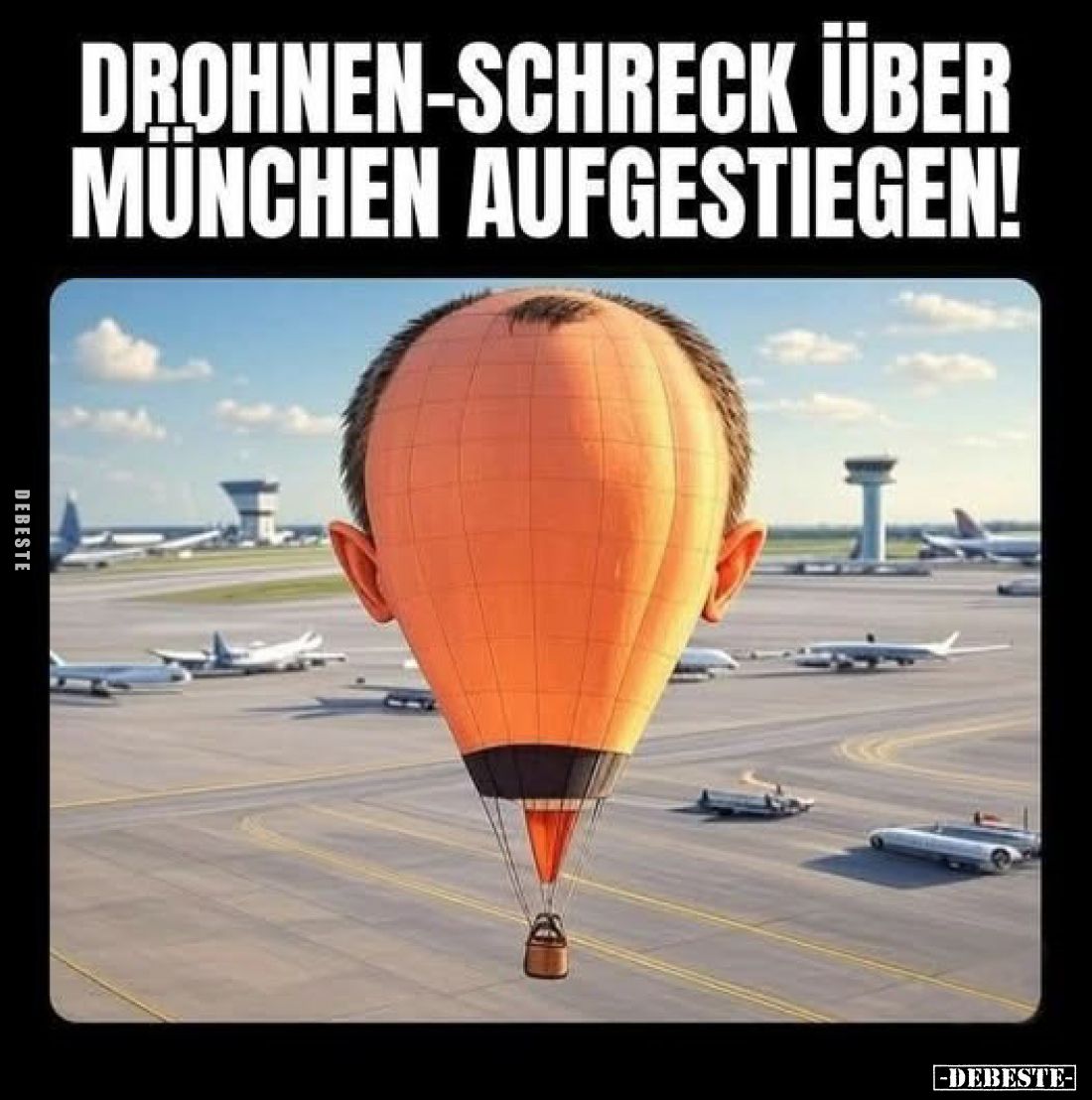 Drohnen-Schreck über München aufgestiegen!.. - Lustige Bilder | DEBESTE.de