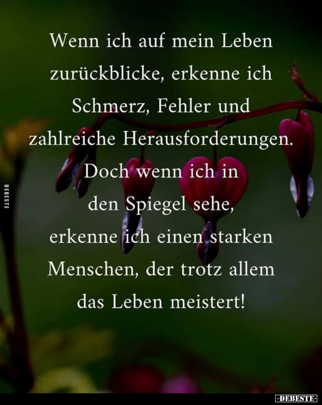 Wenn ich auf mein Leben zurückblicke, erkenne ich Schmerz, Fehler und zahlreiche Herausforderungen.
Doch wenn ich in den Spi...