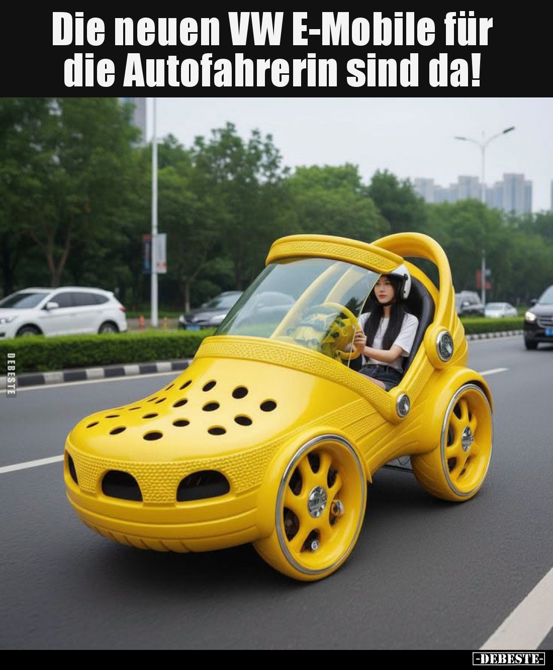 Die neuen VW E-Mobile für die Autofahrerin sind da!