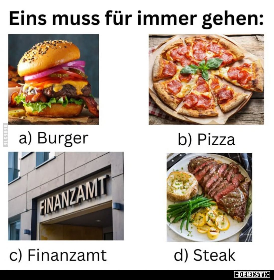 Eins muss für immer gehen: